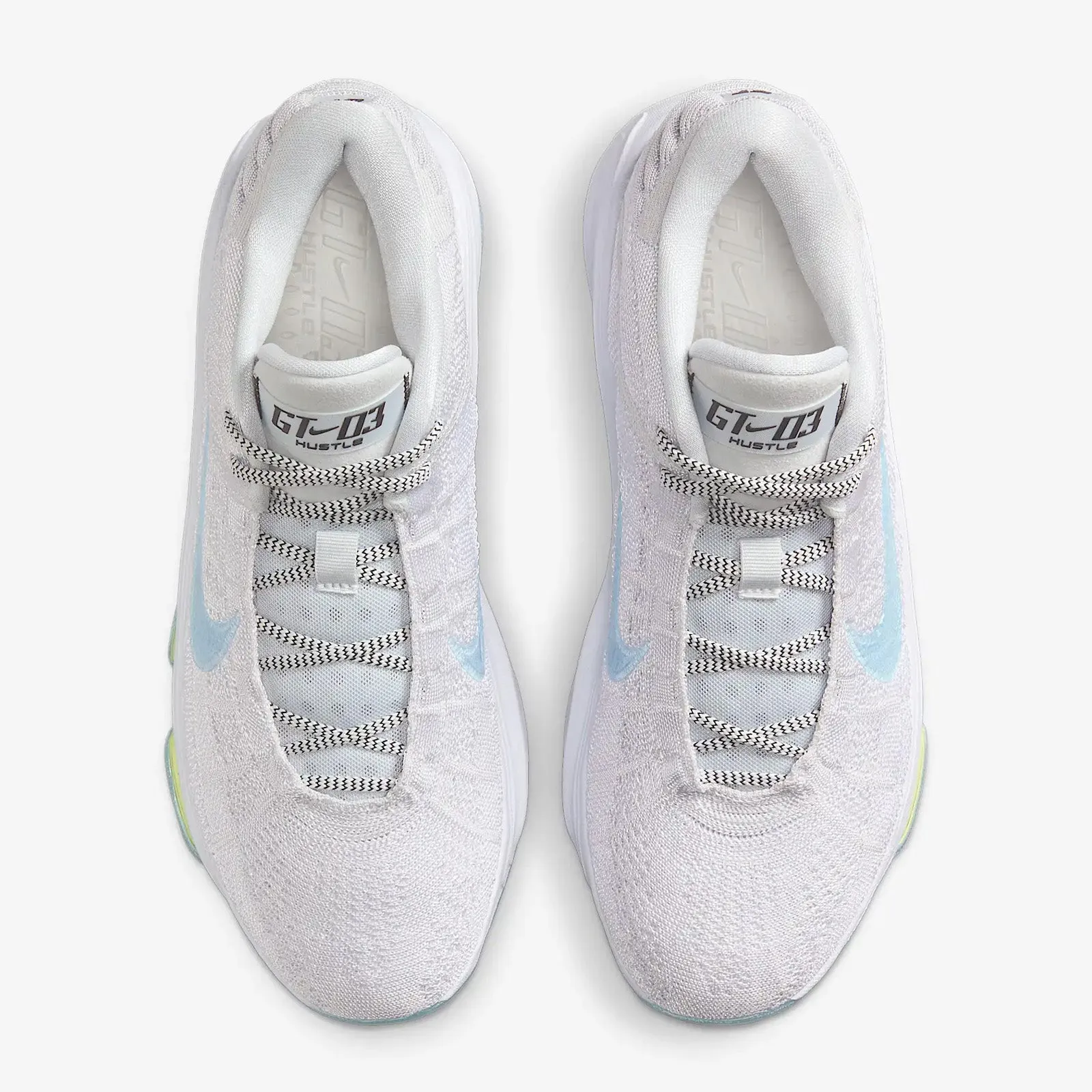 Air Zoom G.T Hustle 3 - Pure Platinum/Glacier Blue/White
