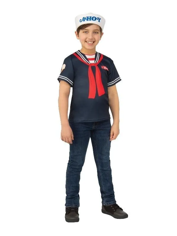 Stranger Things Scoops Ahoy Steve Children's Costume